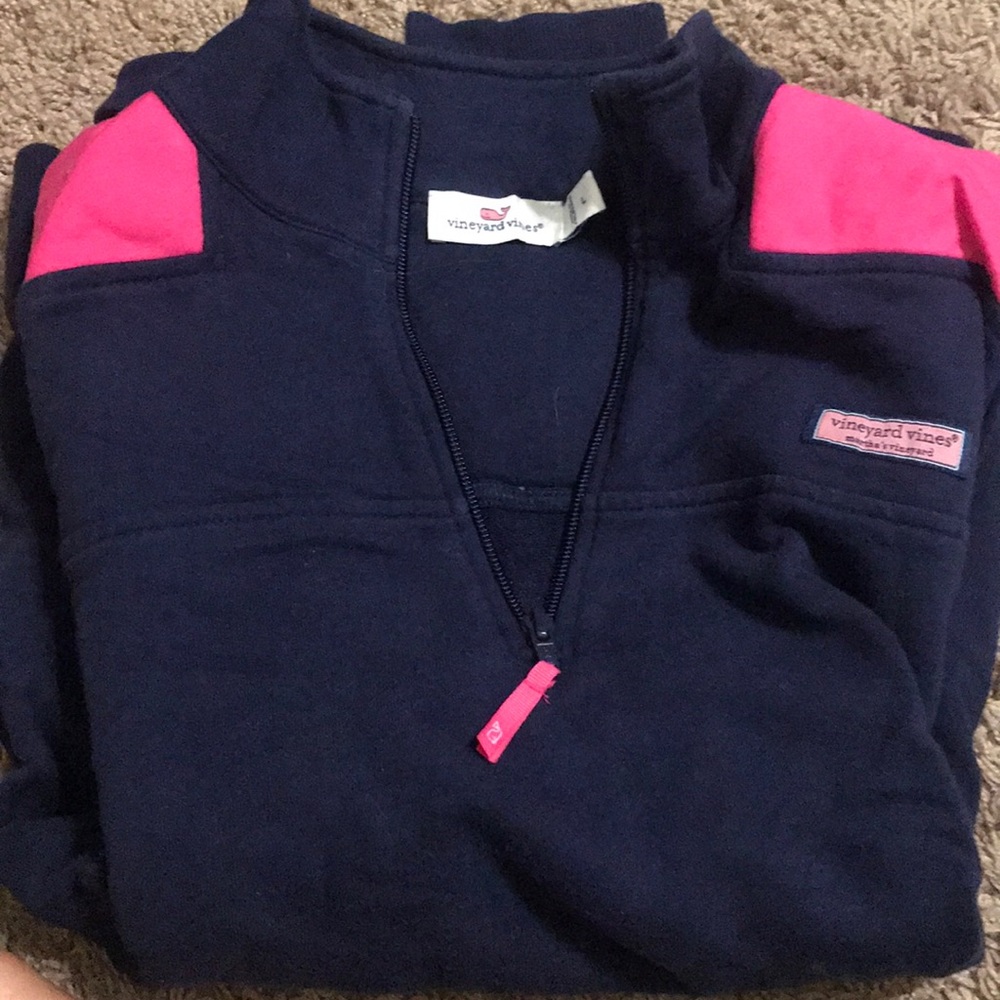 vineyard vines shep shirt quarter zip pullover
